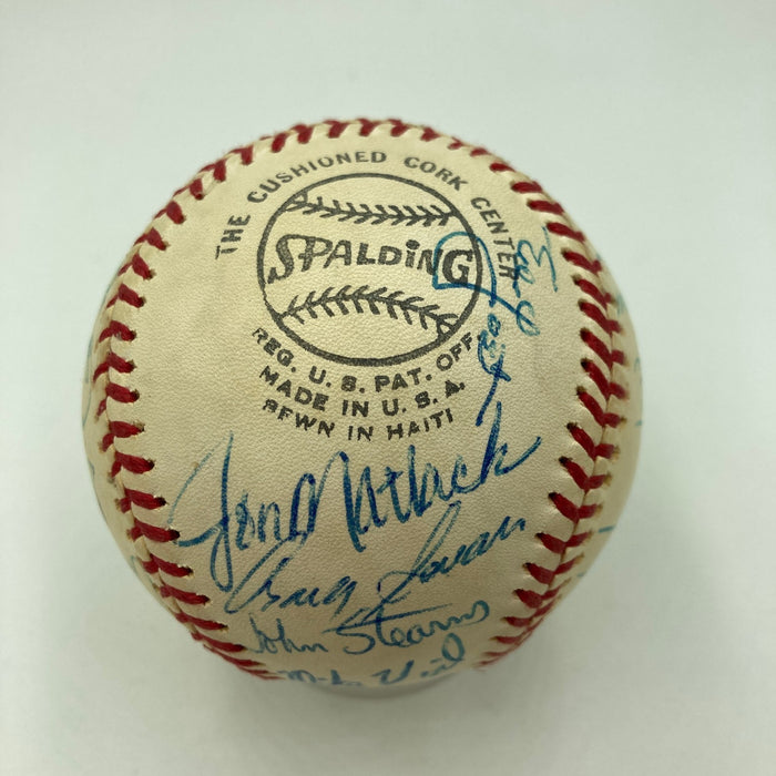 1976 New York Mets Team Signed National League Baseball Tom Seaver Beckett COA