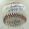 Orlando Cepeda Signed Heavily Inscribed Stat Baseball MLB AUTHENTICATED