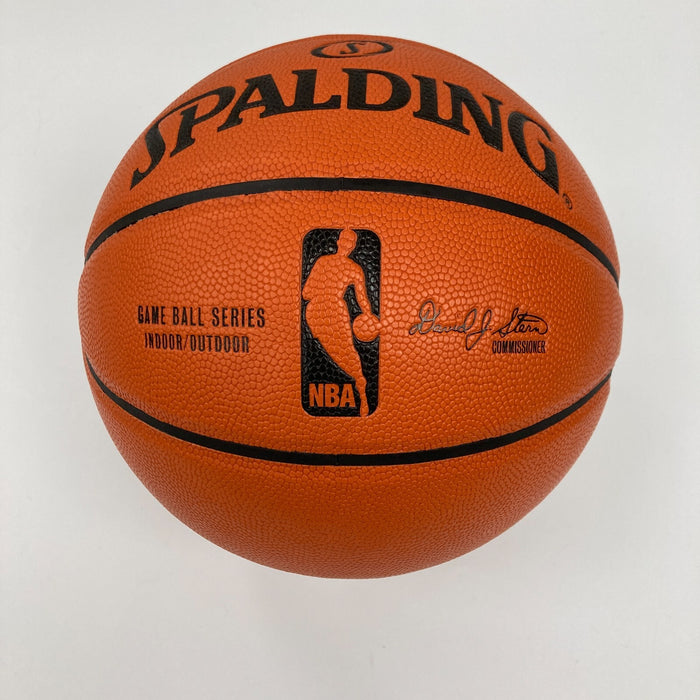 Bill Russell 11X Champs Signed Inscribed Spalding Official Game Basketball PSA