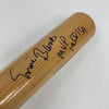 Willie Mays Yogi Berra Ernie Banks MVP Winners Signed Baseball Bat JSA COA