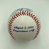 Kirby Puckett Dave Winfield Bill Mazeroski '01 HOF Induction Signed Baseball JSA
