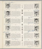 1936 New York Yankees Team Signed World Series Program 51 Sigs Lou Gehrig PSA