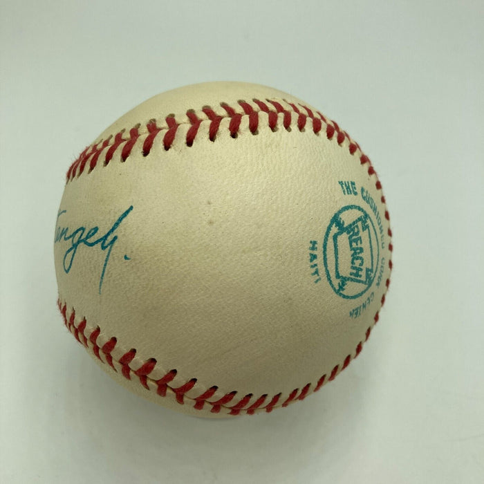 The Finest Casey Stengel Single Signed American League Baseball JSA COA