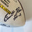 Franco Harris Hall Of Fame Legends Multi Signed Football With 15 Sigs JSA COA