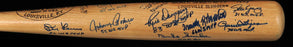 Beautiful World Series MVPs Multi Signed Bat 17 Sigs Mariano Rivera With JSA COA