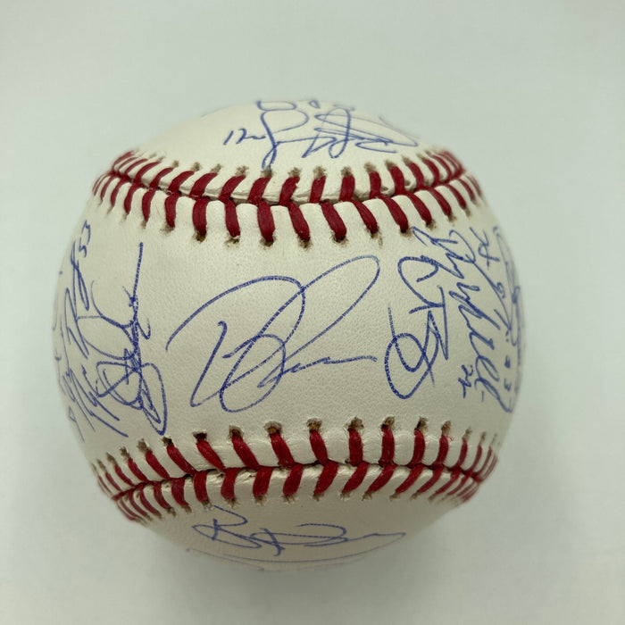 2007 Boston Red Sox World Series Champs Team Signed Baseball MLB Certified