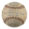 Al Simmons Actual 175th Career Home Run Game Used Baseball 4-16-1932 JSA COA