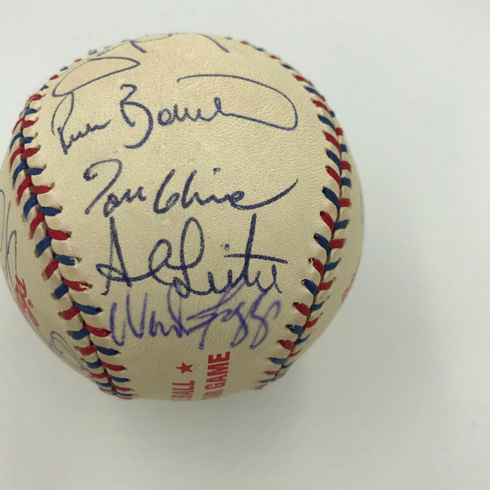 1996 All Star Game Signed Baseball Mcgwire Cal Ripken Gwynn Maddux PSA DNA COA