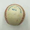 1987 Cleveland Indians Team Signed Official American League Baseball Joe Carter
