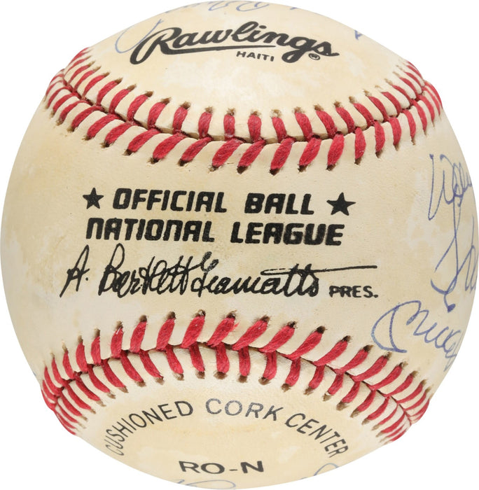 500 Home Run Signed Baseball Mickey Mantle Ted Williams Willie Mays 11 Sigs PSA