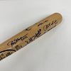 Beautiful 3,000 Hit Club Multi Signed Baseball Bat With Hit Totals JSA COA