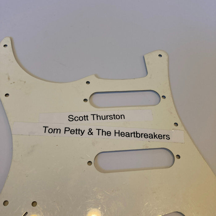 Scott Thurston Tom Petty & The Heartbreakers Signed Guitar Pickguard