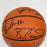 1997-98 Chicago Bulls NBA Champs Team Signed Game Basketball The Last Dance JSA