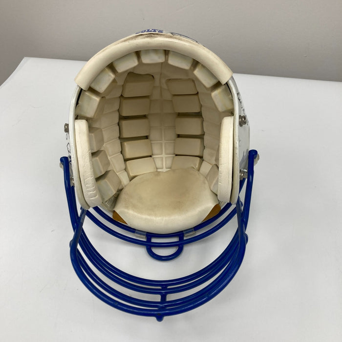 1995 Indianapolis Colts Team Signed Authentic Game Issued Helmet JSA COA