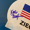 Kate Ziegler Signed Team USA Olympics Authentic Swim Cap With JSA COA