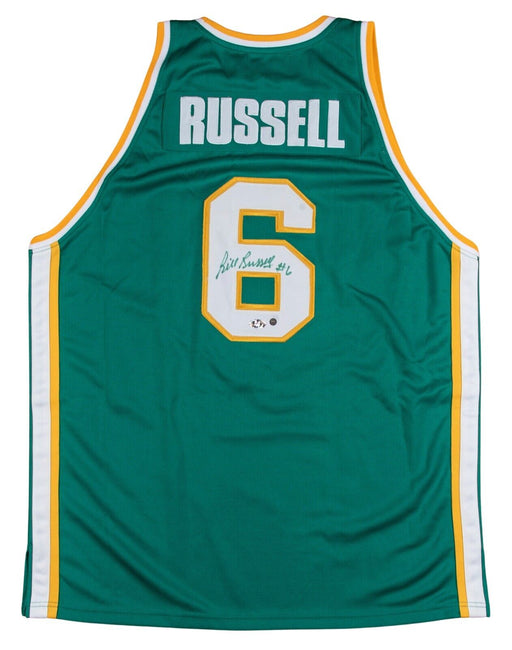 Bill Russell Signed Authentic University of San Francisco Dons Jersey JSA COA