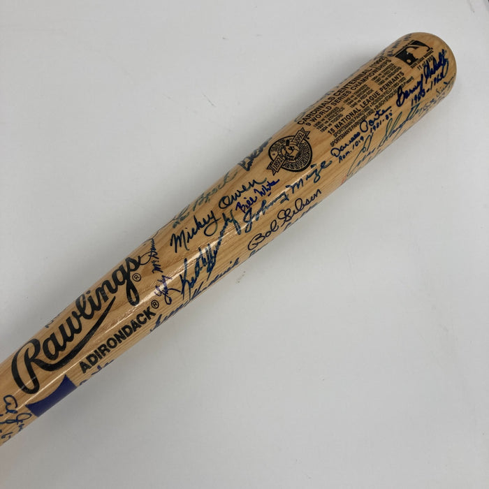 The Finest St. Louis Cardinals HOF Multi Signed Baseball Bat 70+ Sigs! JSA