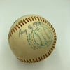 Mickey Lolich Signed Career Win No. 193 Final Out Game Used Baseball Beckett COA