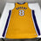 Kobe Bryant Signed 1999 Finals Los Angeles Lakers Pro Cut Jersey Beckett & PSA
