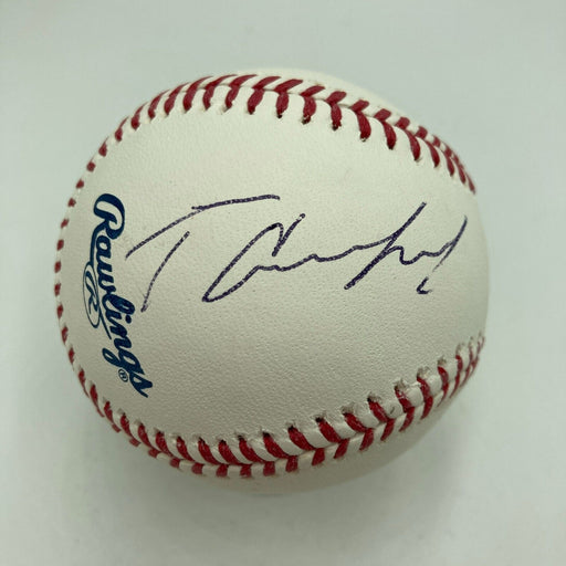 Terence Bud Crawford Signed Official Major League Baseball PSA DNA COA Boxing