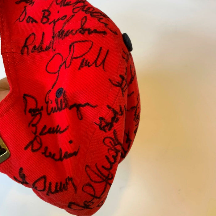 1996 PGA Ralphs Senior Classic Signed Golf Hat 46 Sigs With JSA COA