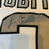 Luc Robitaille Signed Game Used 1980's Los Angeles Kings Jersey JSA Heavy Use