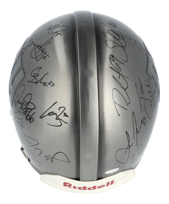 2007 New York Giants Super Bowl Champs Team Signed Full Size Helmet Steiner COA