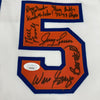 1972-1973 New York Knicks NBA Champs Team Signed Authentic Jersey JSA COA