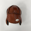 Larry Kelley 1936 Heisman Trophy Yale Signed Vintage Leather Mini Helmet JSA COA