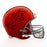 Jim Brown Signed Heavily Inscribed STATS Cleveland Browns Helmet Steiner COA