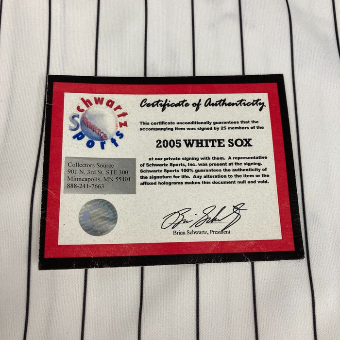 2005 Chicago White Sox Champs Team Signed World Series Jersey PSA DNA COA