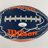 Walter Payton #34 Signed Wilson Chicago Bears Football JSA COA
