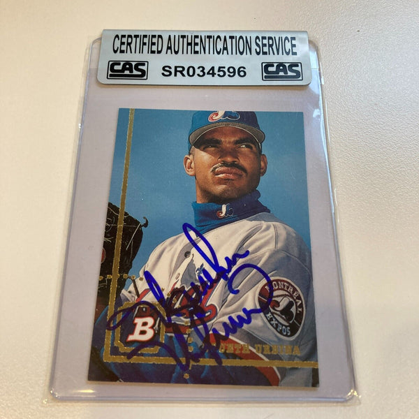 1994 Bowman Ugueth Urbina Signed RC Baseball Card CAS Certified Auto
