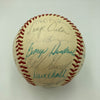 Beautiful 1975 All Star Game Team Signed Baseball Thurman Munson JSA COA