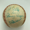 Harry Hooper Lefty Grove Max Carey Earle Combs Lloyd Waner Signed Baseball PSA