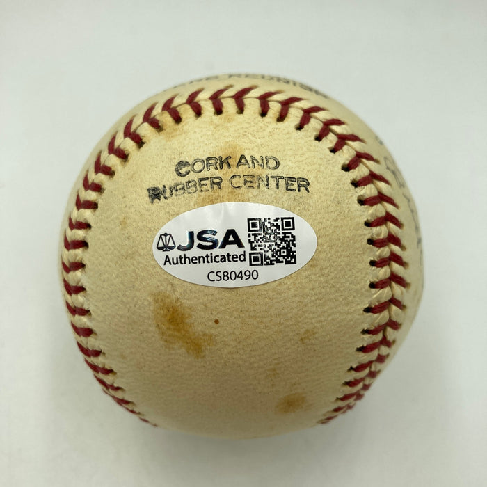 Rare 1980 Negro League Reunion HOF Multi Signed Baseball JSA COA