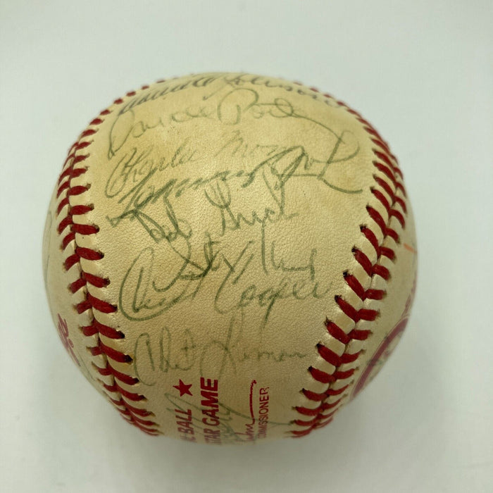 1979 All Star Game Team Signed Baseball 35 Sigs Nolan Ryan George Brett JSA COA