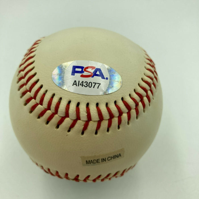 Jackie Chan Signed Baseball PSA DNA COA Movie Star RARE