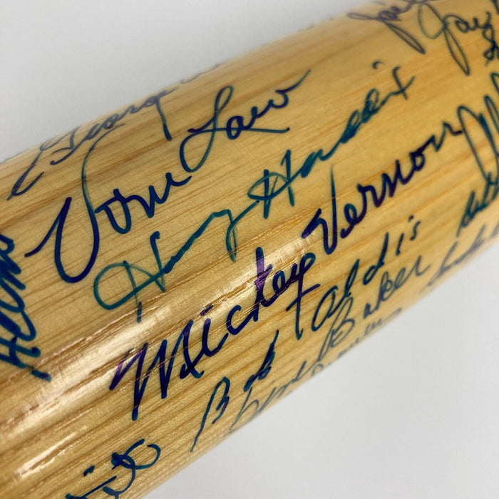 Pittsburgh Pirates Hall Of Fame & Legends Signed Bat 84 Sigs! Beckett COA