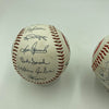Lot Of (2) 1980's St. Louis Cardinals Baseball Facsimile Team Signed Baseballs