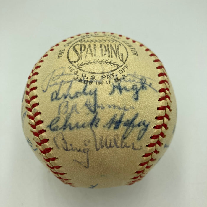 1931 St. Louis Cardinals WS Champs VS Philadelphia A's Team Signed Baseball JSA