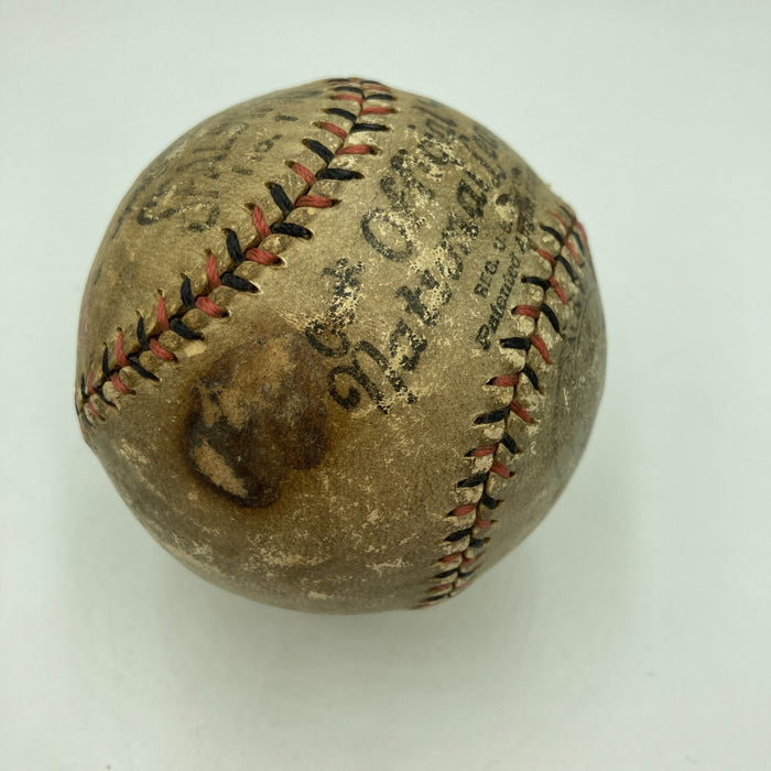 Babe Ruth 1920 Single Signed Official Game Baseball PSA DNA COA