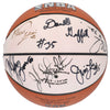 1988-89 Utah Jazz Team Signed Game Used Basketball Karl Malone Beckett COA