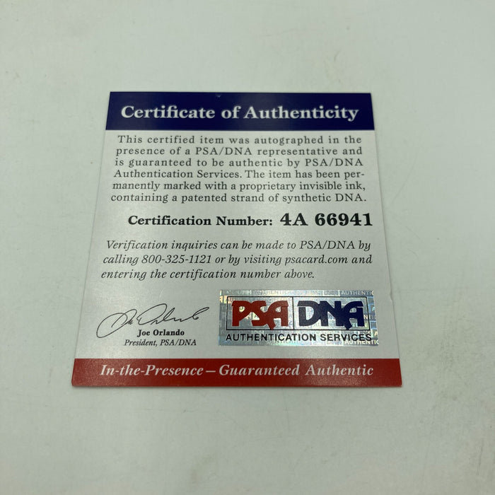 Ryan Vogelsong Signed Major League Baseball 2012 W.S. Champs PSA DNA COA