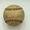 Babe Ruth & Lou Gehrig 1933 First All Star Game Signed Baseball JSA COA