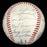 1955 Brooklyn Dodgers W.S. Champs Team Signed Baseball Jackie Robinson JSA COA