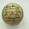 Beautiful 1944 St. Louis Browns AL Champs Team Signed Baseball JSA COA
