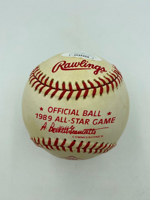 Tony La Russa & Terry Steinbach Signed Inscribed 1989 All Star Game Baseball JSA