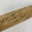 Willie Mays, Bobby Thomson & Ralph Branca Signed Baseball Bat JSA COA