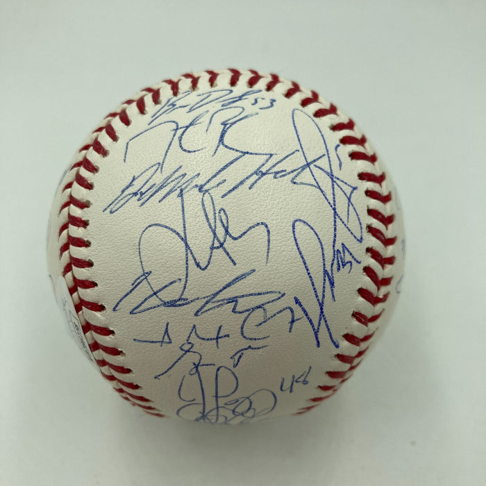 2007 Boston Red Sox World Series Champs Team Signed Baseball MLB Certified